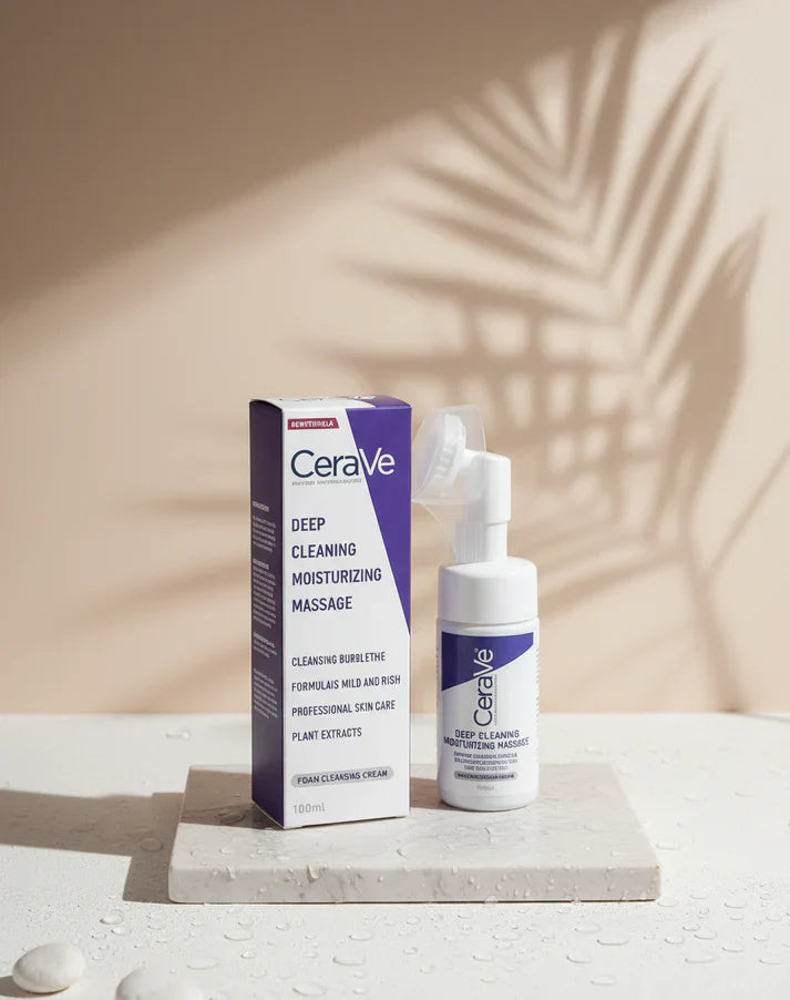 CeraVe Deep Cleaning Moisturizing Massage Foam
