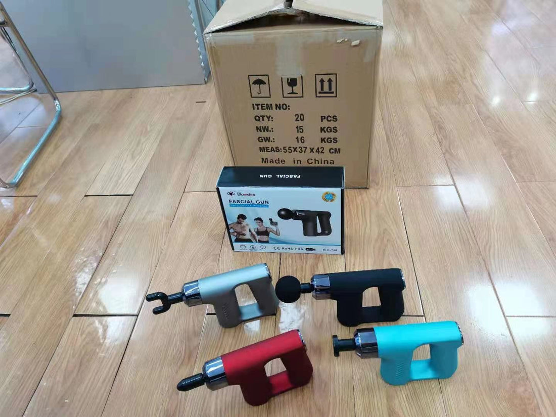 Deep Tissue fascial massager with 4 massage Muscle Massage Gun