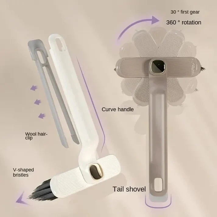 Multipurpose Bathroom Tile Floor Gap Cleaning Brush